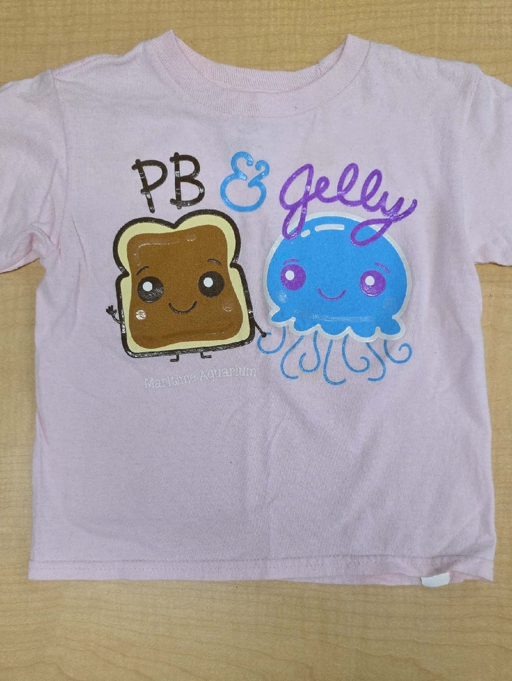Delta Pink PB & Jelly Graphic Short Sleeve Tee
